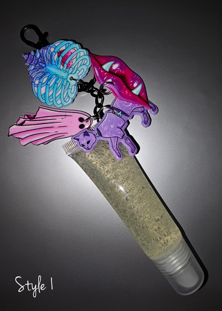 Spooky keychain gloss