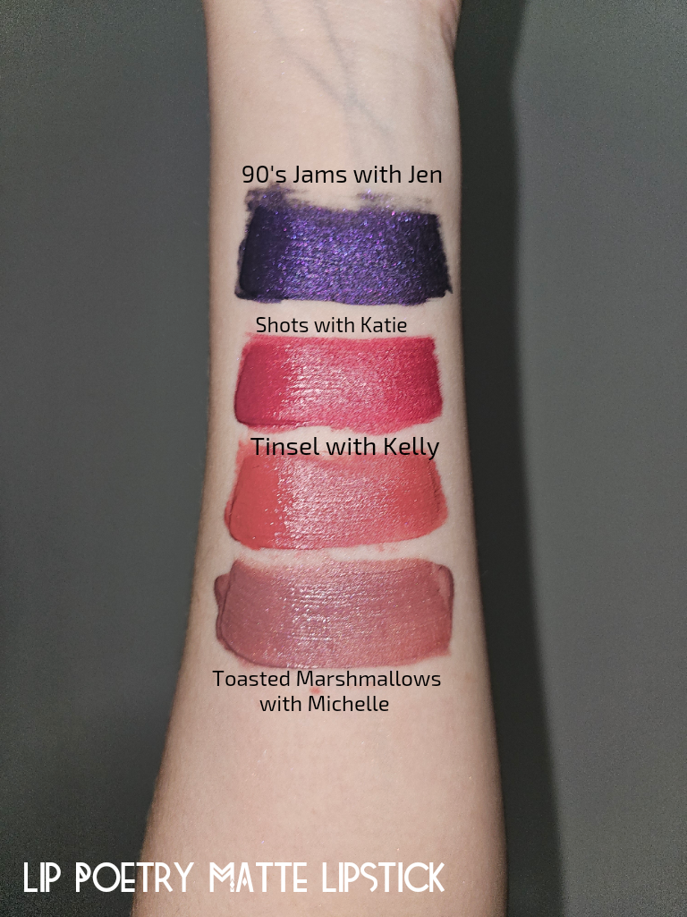 Sale Lip Poetry matte lipsticks