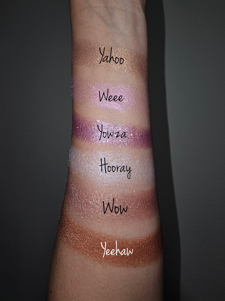 Glimmers blush/hilite palette
