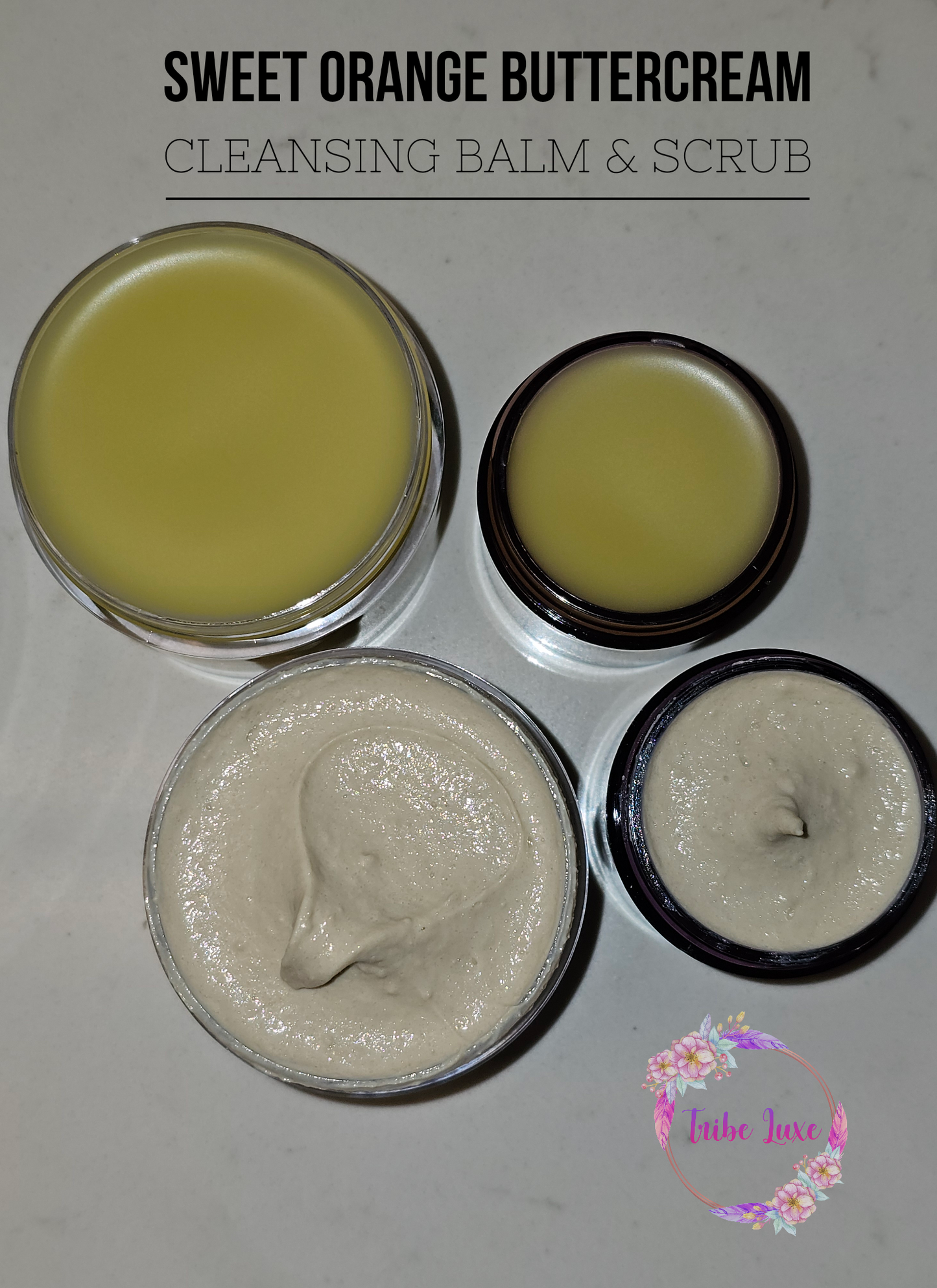 Sweet Orange Buttercream cleansing balm & scrub