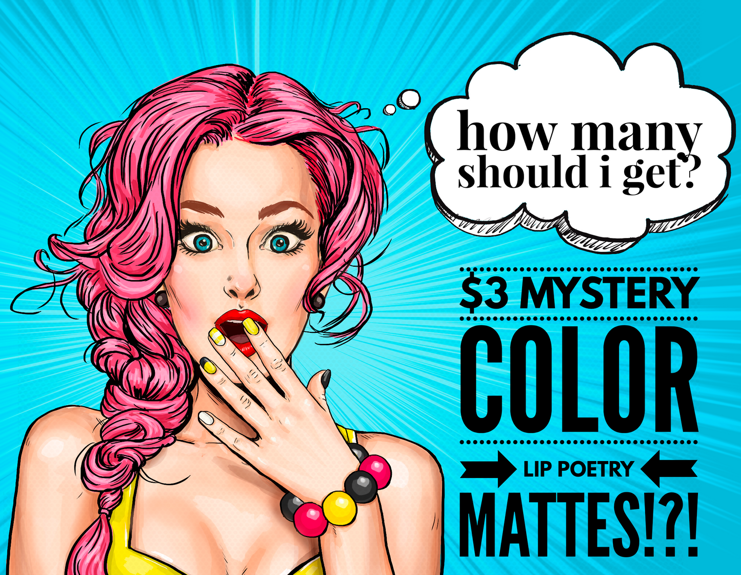 $3 mystery color mattes