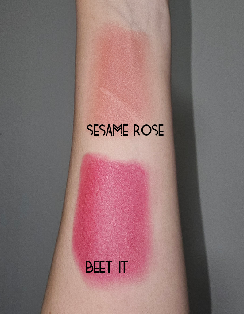 Beet It & Sesame Rose blush