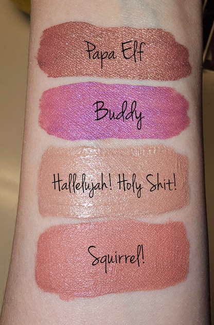 2025 advent Lip Poetry mattes